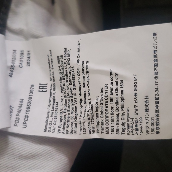 Dickies Relax Cargo 29 Army Olive Green Utility Slim Mid Rise Cotton Cropped - Picture 9 of 11